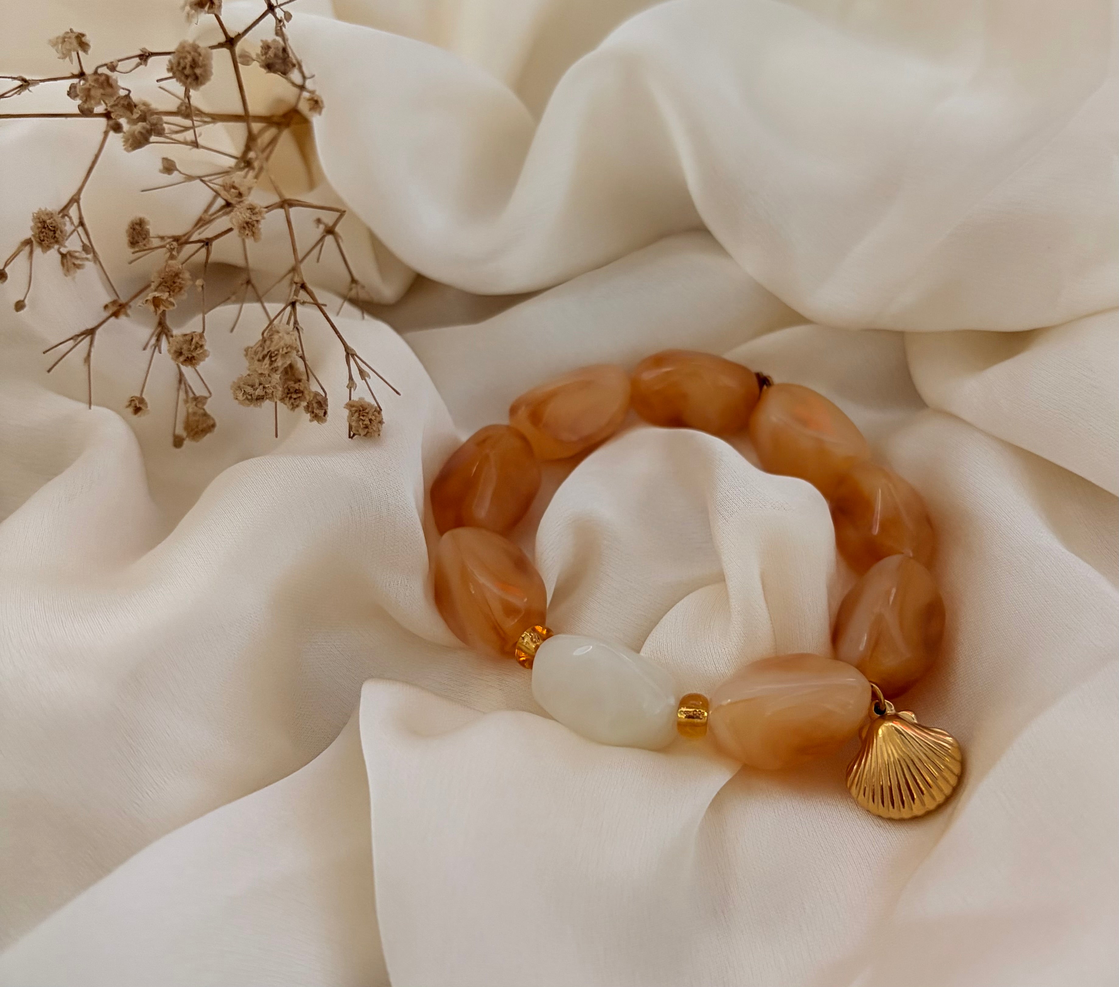 Bracelet Auréa - Miel