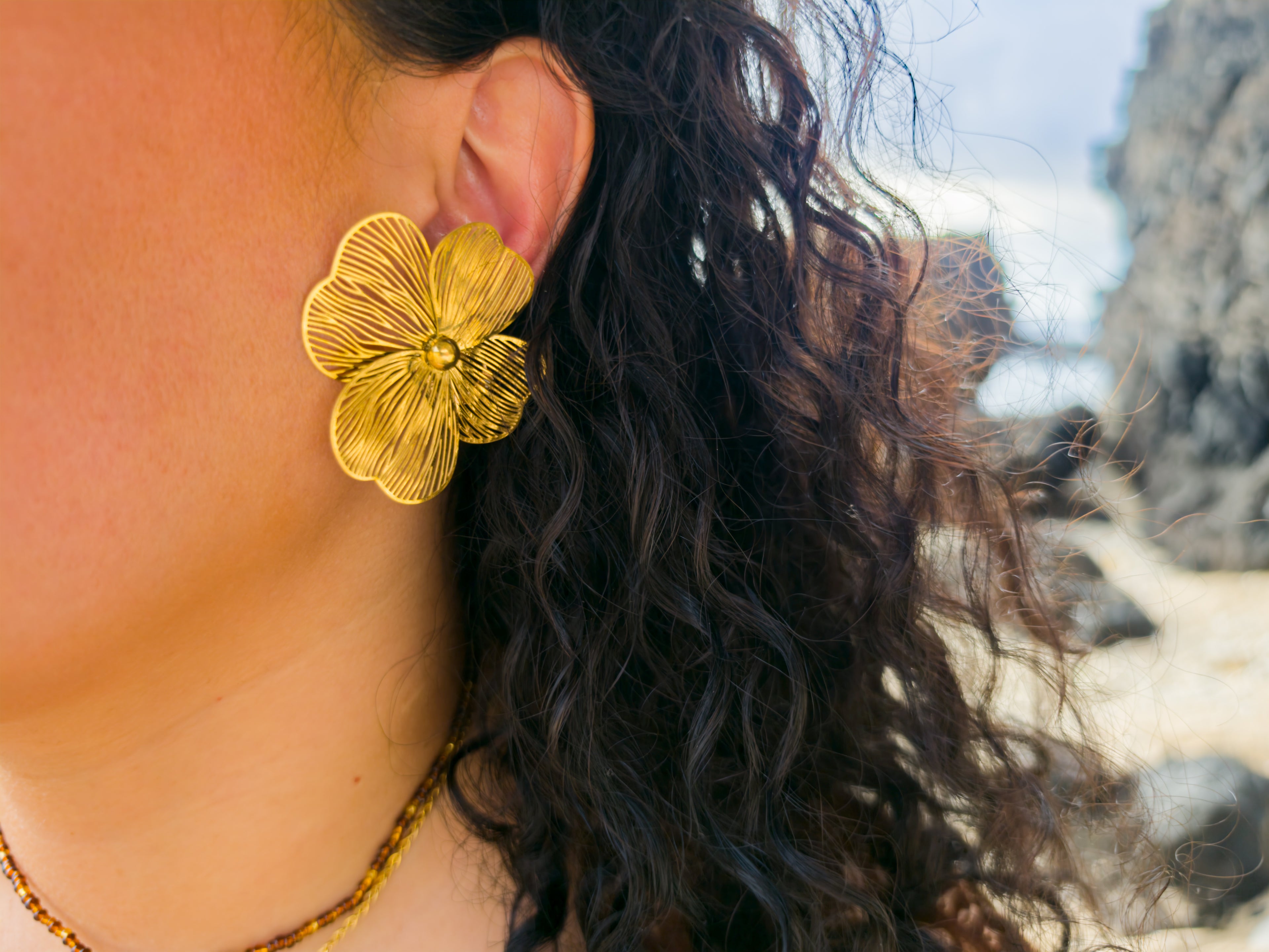 Boucles d’oreilles Capucine