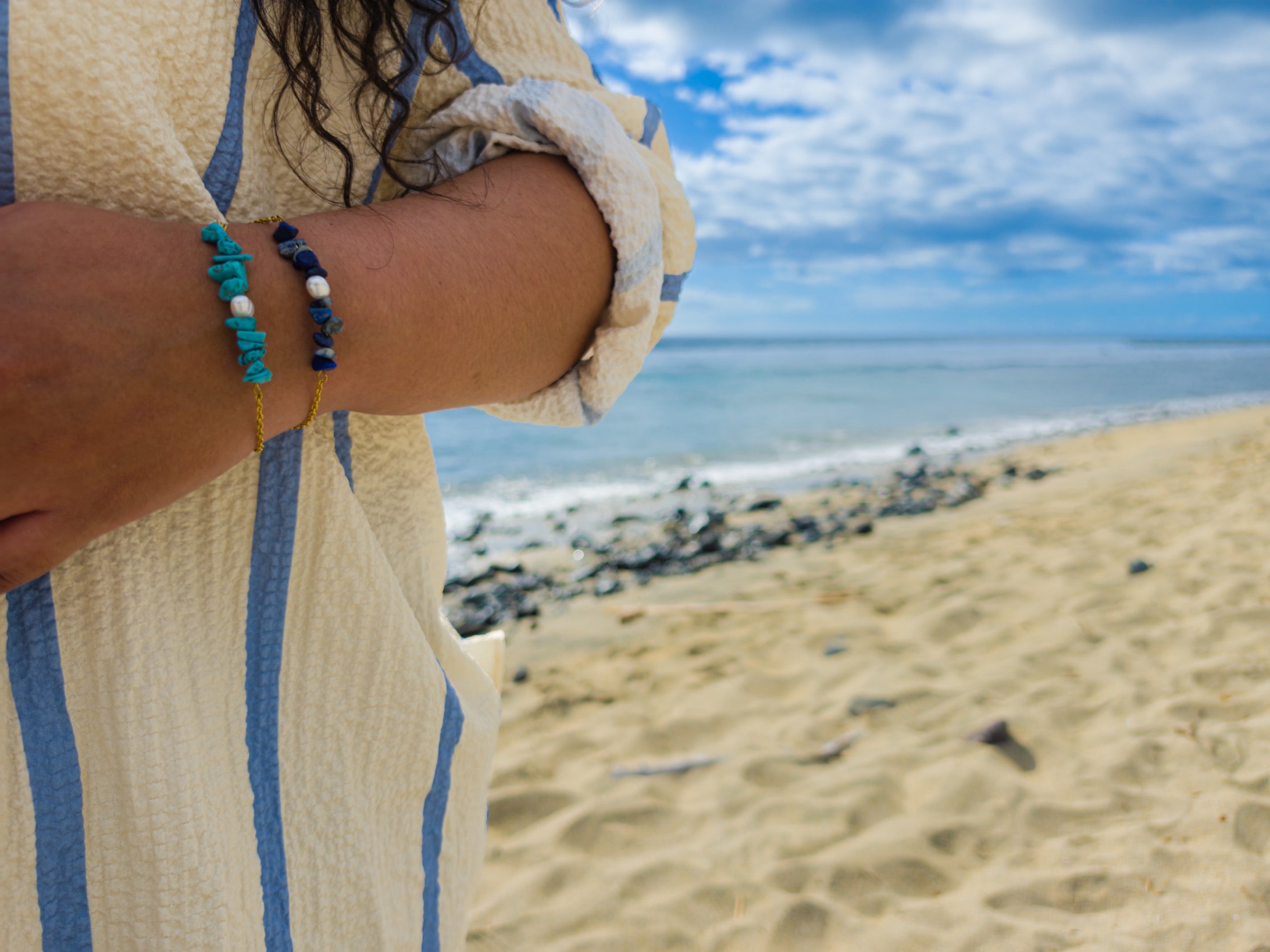 Bracelet Néïa - Lapis-lazuli