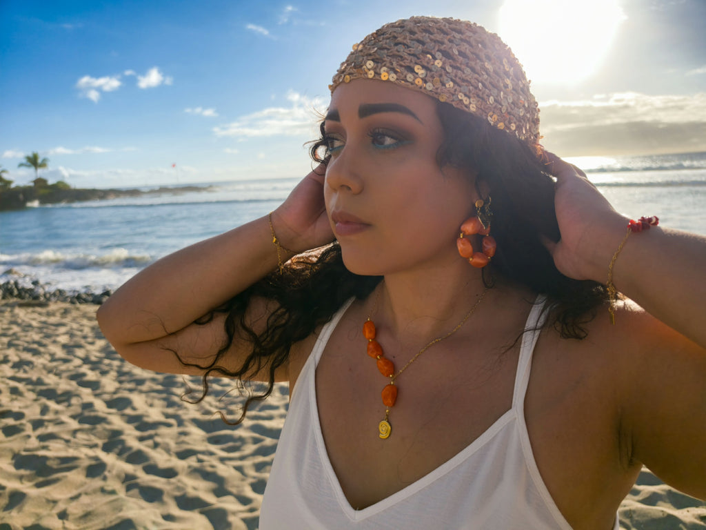 Boucles d’oreilles Calypso
