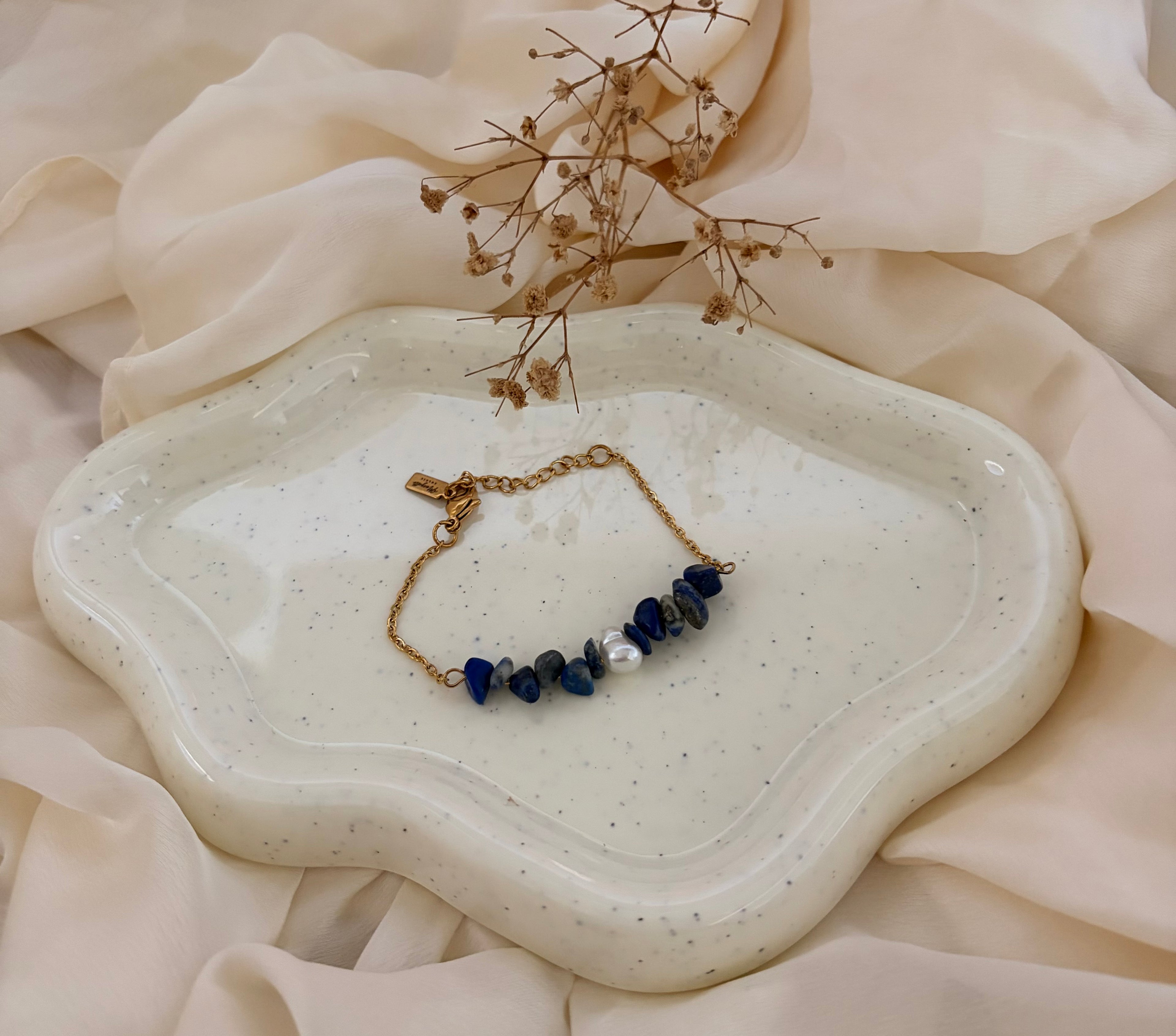 Bracelet Néïa - Lapis-lazuli