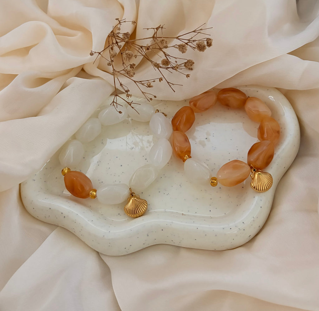 Bracelet Auréa - Crème