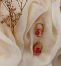 Boucles d’oreilles Pampa Rosa - Vieux rose