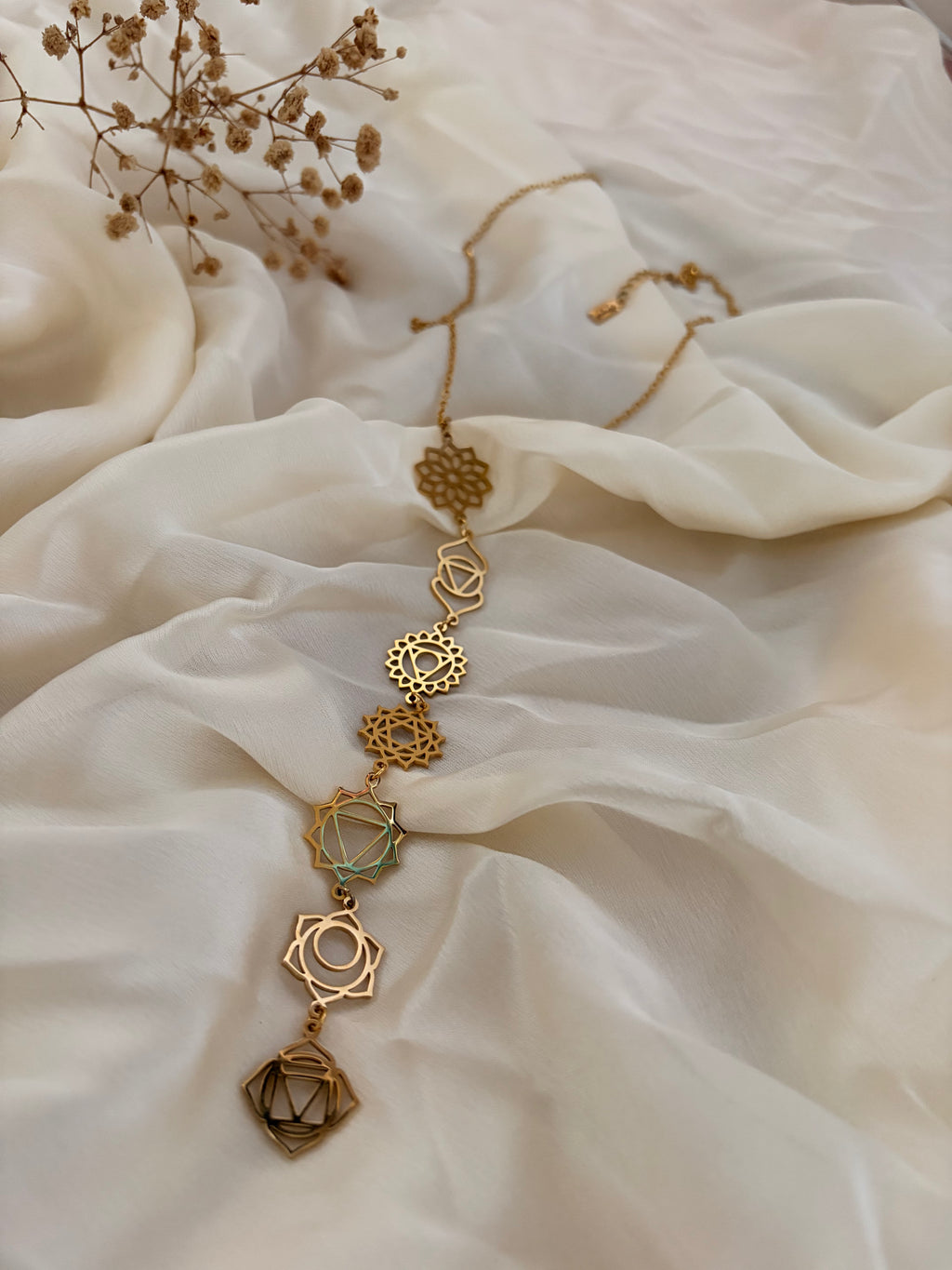 Collier 7 chakras