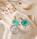 Boucles d’oreilles Inoïa - Lagon
