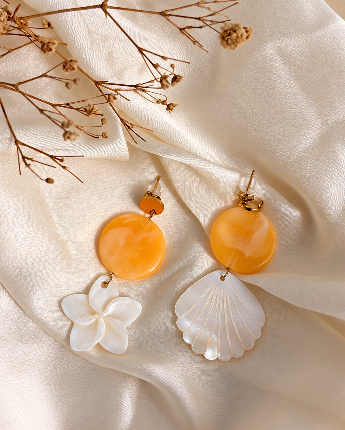 Boucles d’oreilles Inoïa - Safran