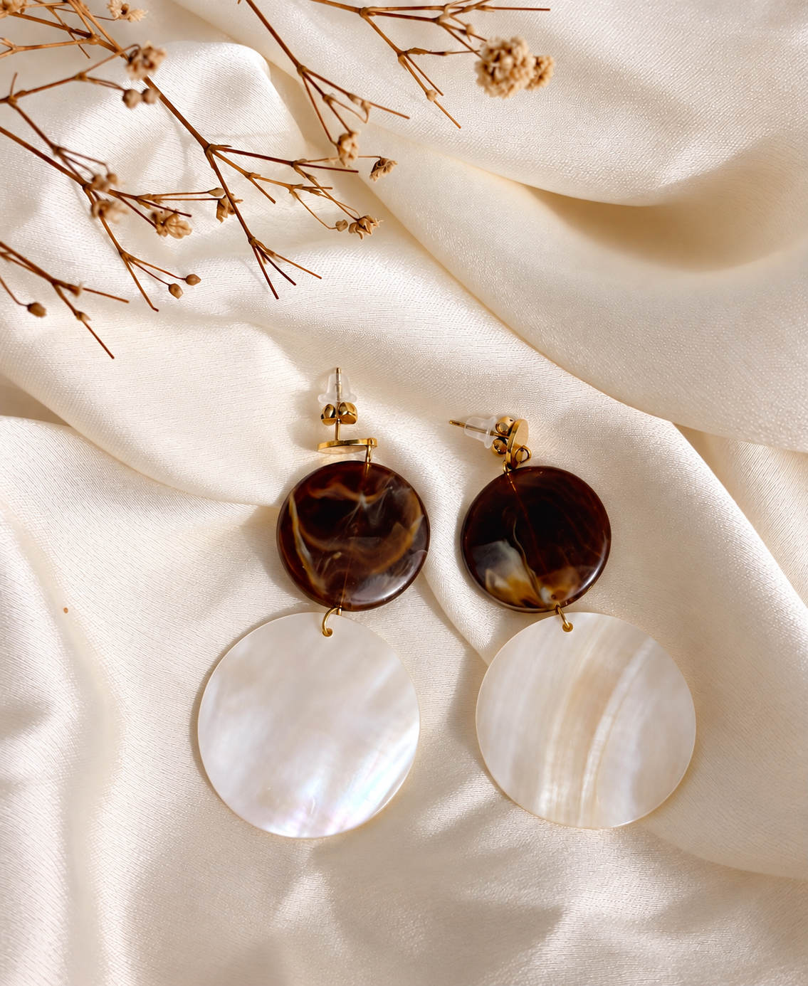 Boucles d’oreilles Ikoïa - Cacao