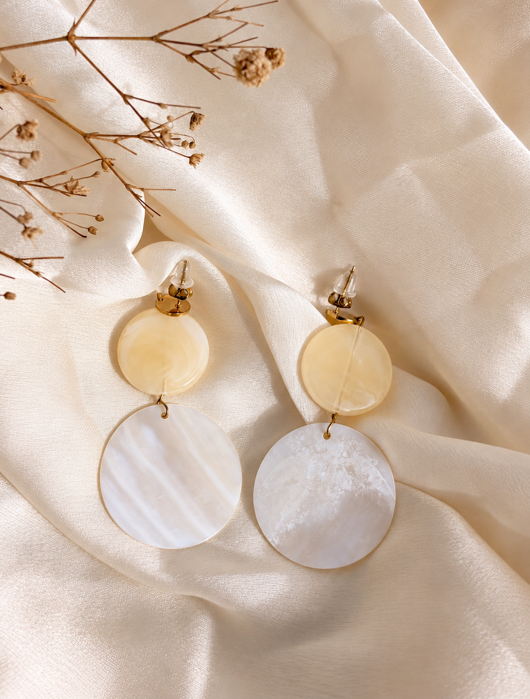 Boucles d’oreilles Ikoïa - Vanille