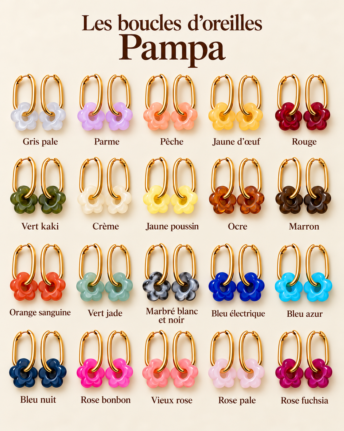 Boucles d’oreilles Pampa